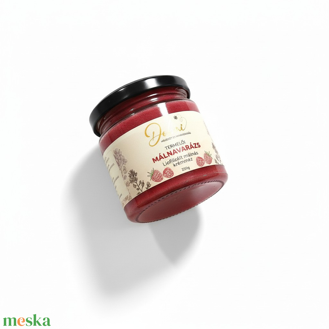 MÁLNAVARÁZS - Liofilizált málnás krémméz  - élelmiszer - méz & propolisz - Meska.hu