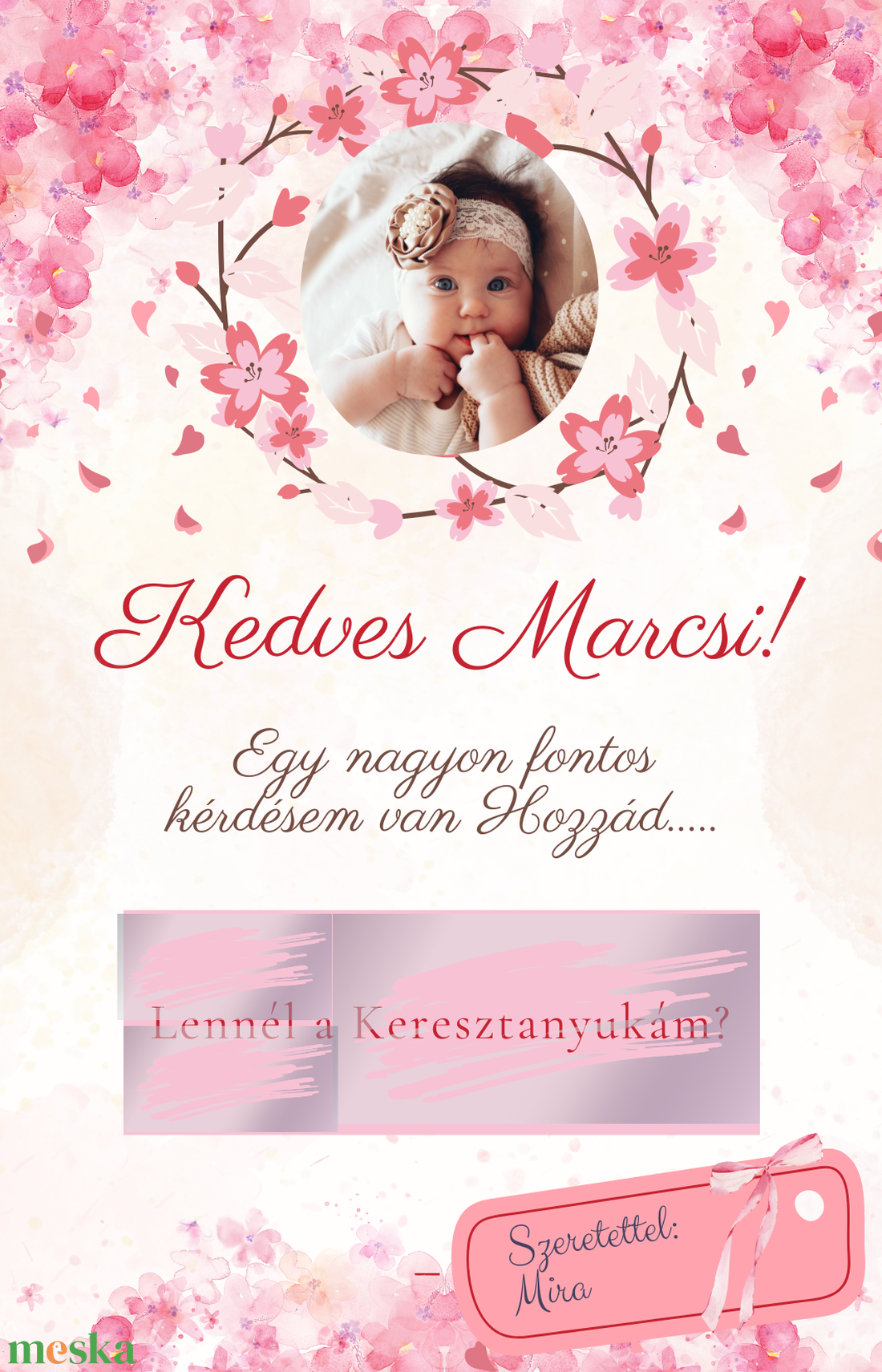 Keresztszülő felkérő I. - otthon & életmód - papír, írószer - ajándékozás kellékei - képeslap, üdvözlőlap - Meska.hu Keresztszülő felkérő I. - otthon & életmód - papír, írószer - ajándékozás kellékei - képeslap, üdvözlőlap - Meska.hu