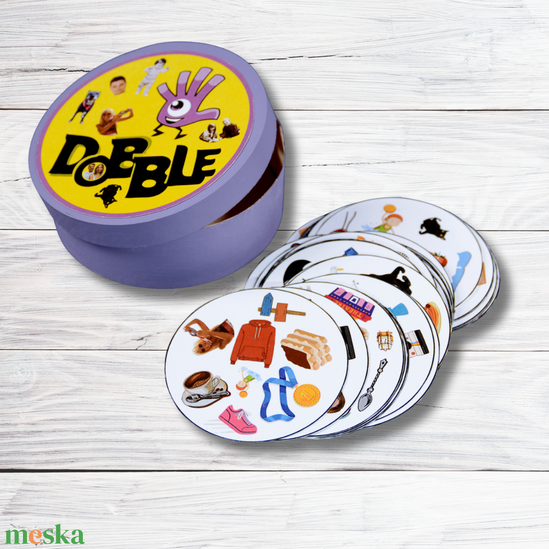 57 lapos egyedi Dobble (teljesen személyre szabott) - játék & sport - táblajáték és kártyajáték - kártya - Meska.hu