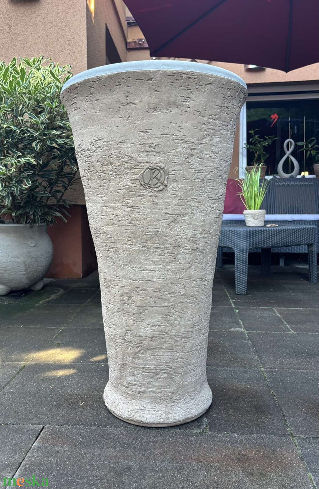 Keve kőedény - otthon & életmód - ház & kert - virágláda, balkonláda - Meska.hu