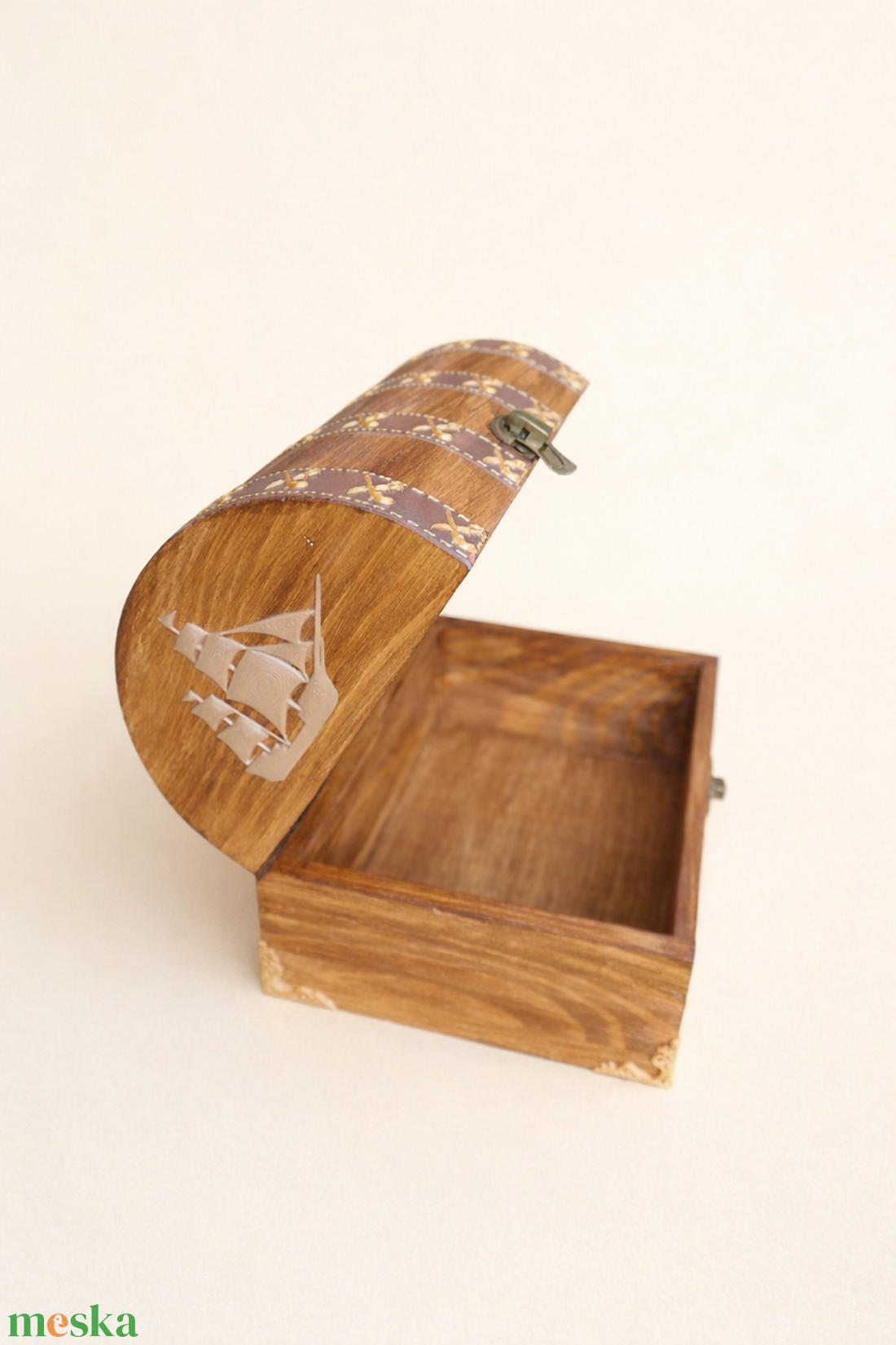 Feliratozható fa kalóz kincsesláda � egyedi ajándék gyerekeknek és felnőtteknek - otthon & életmód - dekoráció - asztal és polc dekoráció - díszdoboz - Meska.hu