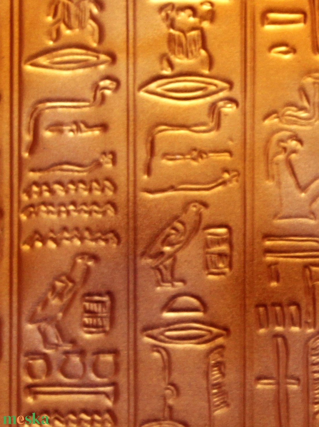 Hieroglifás doboz = - otthon & lakás - dekoráció - asztal és polc dekoráció - díszdoboz - Meska.hu