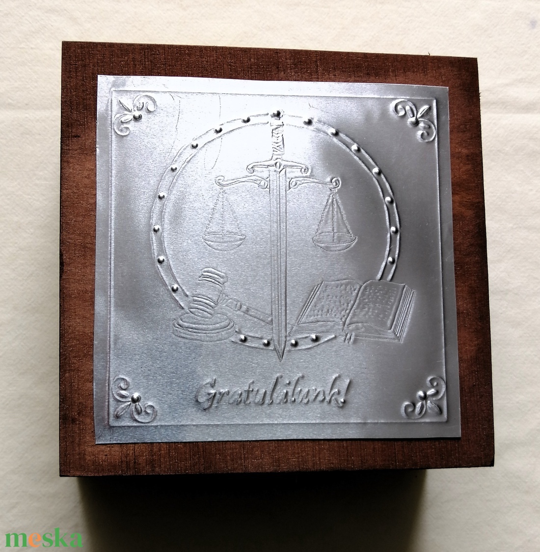 Különleges ajándék!                                                                  Orvos, jogász, gyógyszerész avatóra - otthon & életmód - dekoráció - dísztárgy - Meska.hu