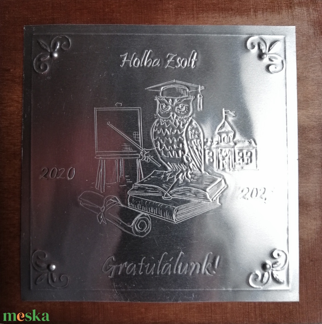 Különleges ajándék!                                                                Gépészmérnök és tanári diplomaosztóra - otthon & életmód - dekoráció - dísztárgy - Meska.hu