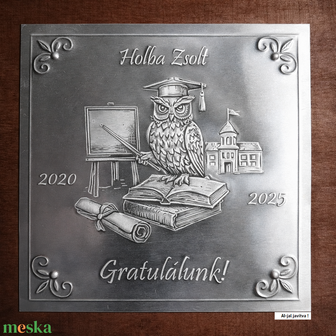 Különleges ajándék!                                                                Gépészmérnök és tanári diplomaosztóra -  - Meska.hu