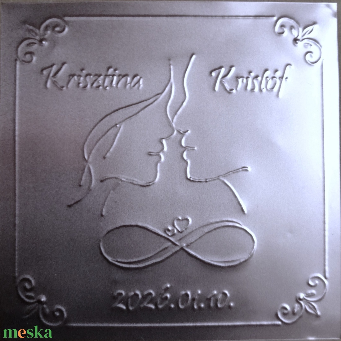 Végtelen -ül szép esküvői doboz 2026 - esküvő - emlék & ajándék - doboz - Meska.hu