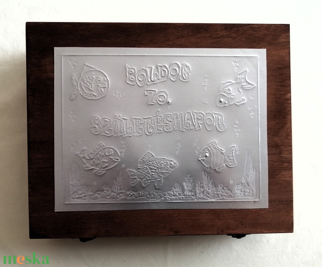 A nagy horgász nagy szülinapja - otthon & életmód - tárolás & rendszerezés - doboz - Meska.hu