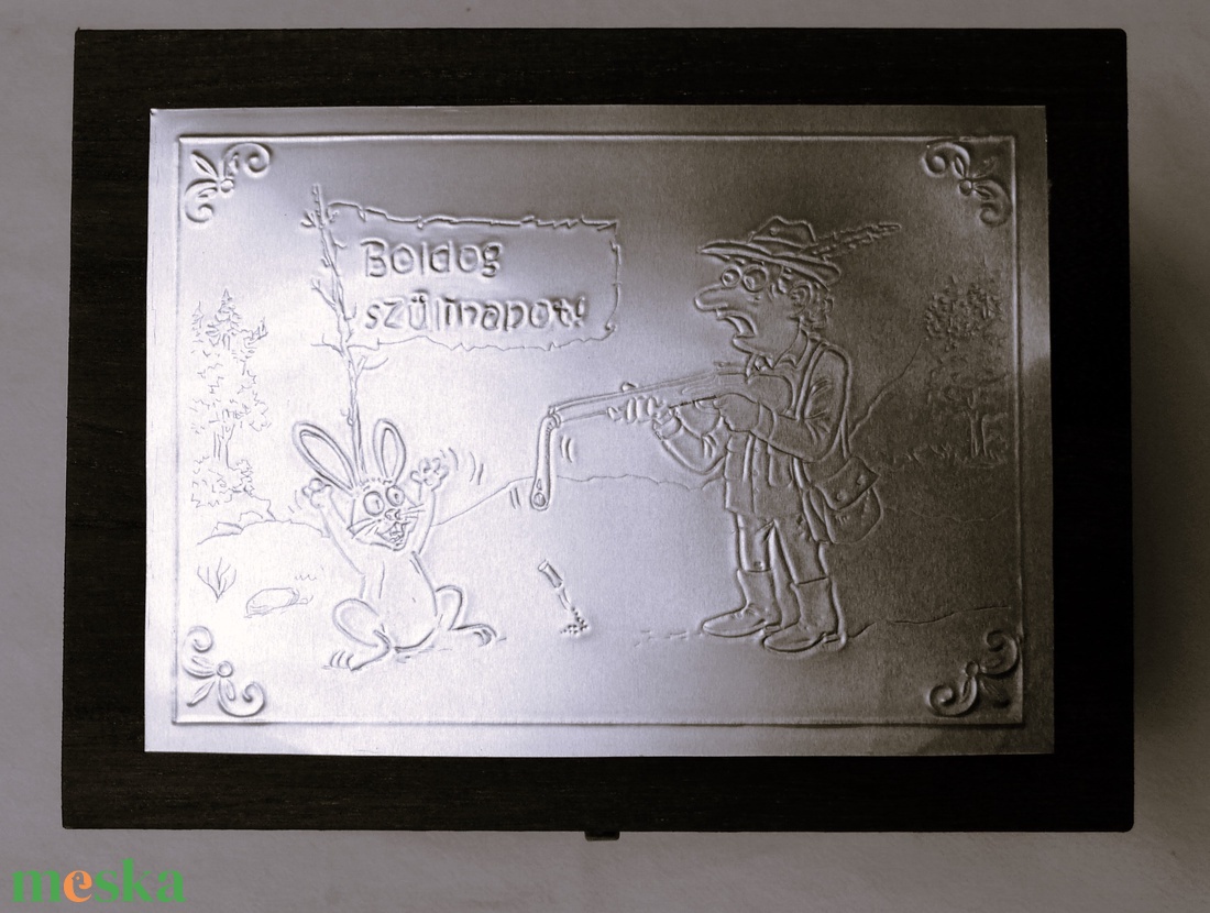 Vicces ajándék vadászoknak - otthon & életmód - dekoráció - asztal és polc dekoráció - díszdoboz - Meska.hu