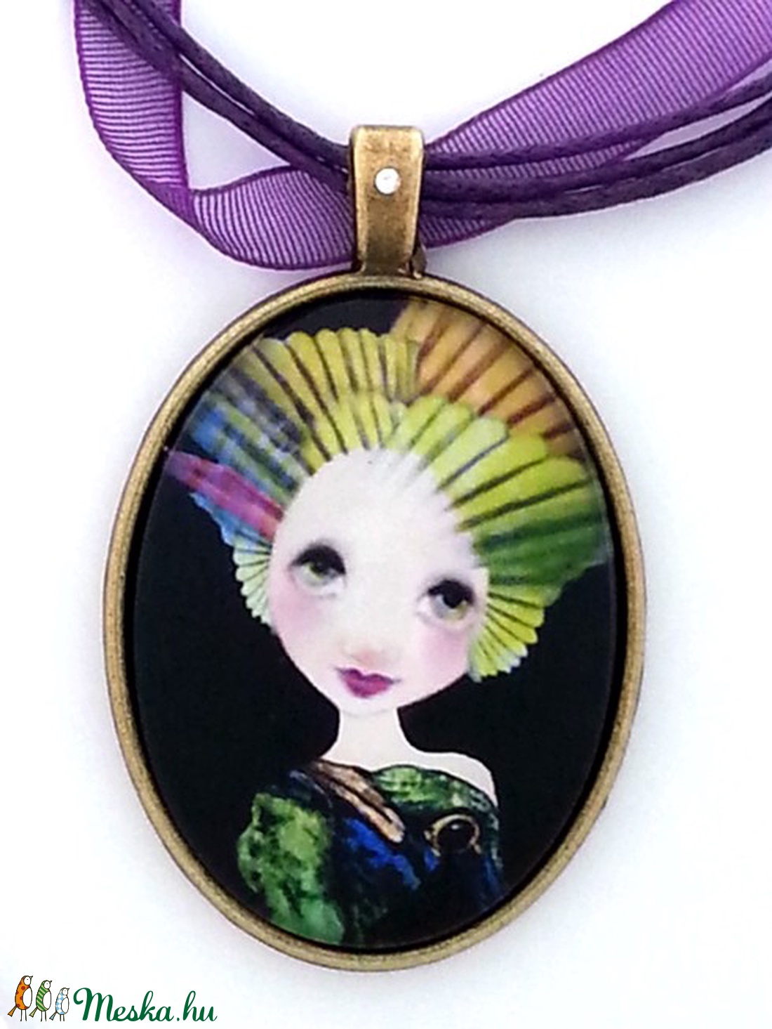 KOLIBRI nyaklánc medál -  - Meska.hu KOLIBRI nyaklánc medál -  - Meska.hu