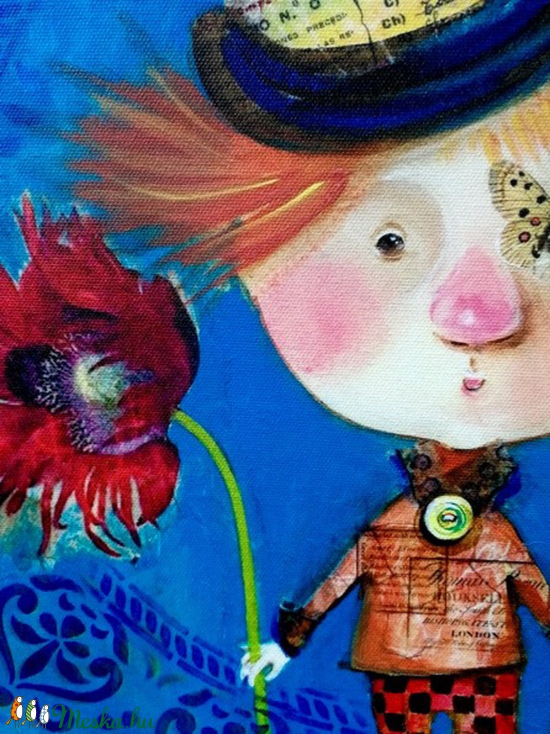 BON VOYAGE 50cm x 50cm vászon nyomat -  - Meska.hu BON VOYAGE 50cm x 50cm vászon nyomat -  - Meska.hu