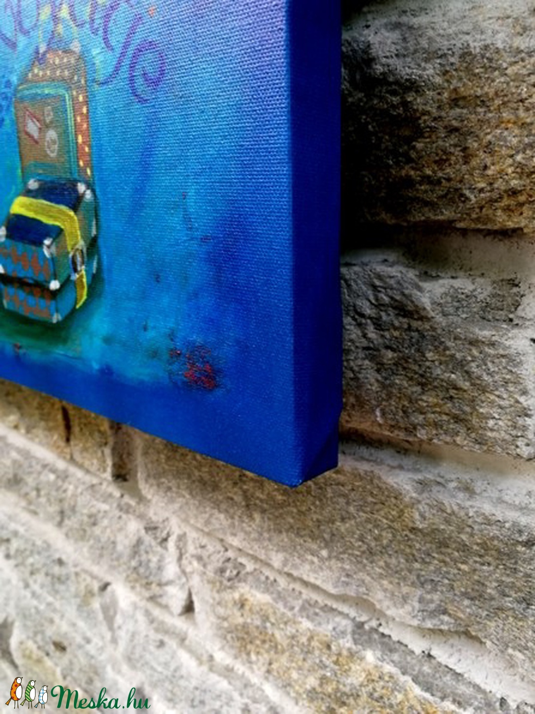 BON VOYAGE 50cm x 50cm vászon nyomat -  - Meska.hu BON VOYAGE 50cm x 50cm vászon nyomat -  - Meska.hu