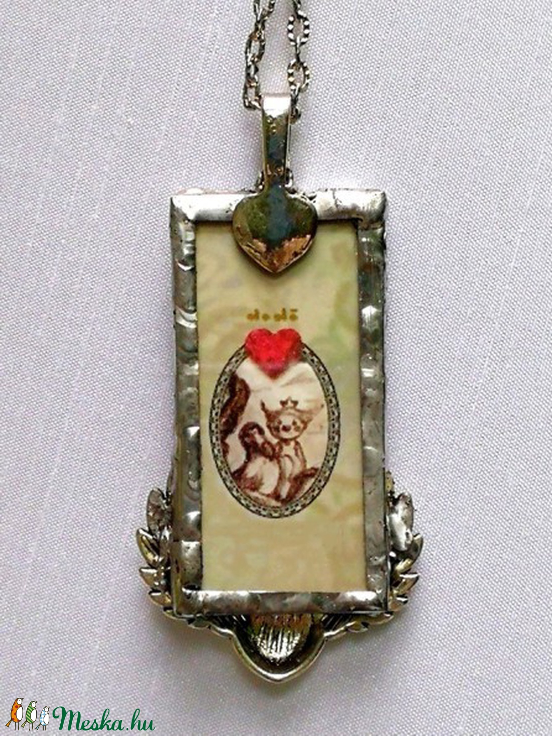 ANGEL  kézműves medál nyaklánccal -  - Meska.hu