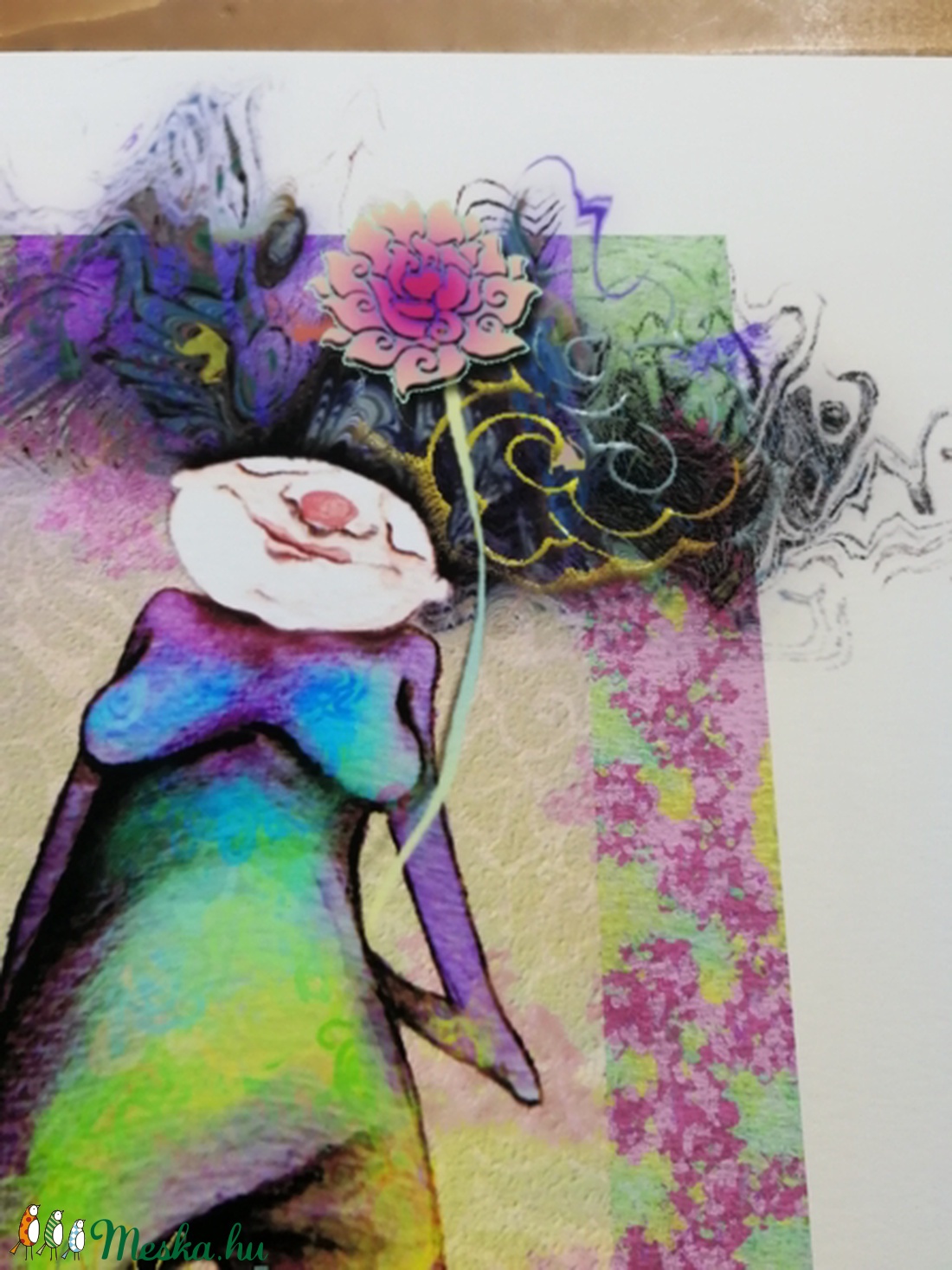 DELILAH  grafikai nyomat  A4 -  - Meska.hu DELILAH  grafikai nyomat  A4 -  - Meska.hu