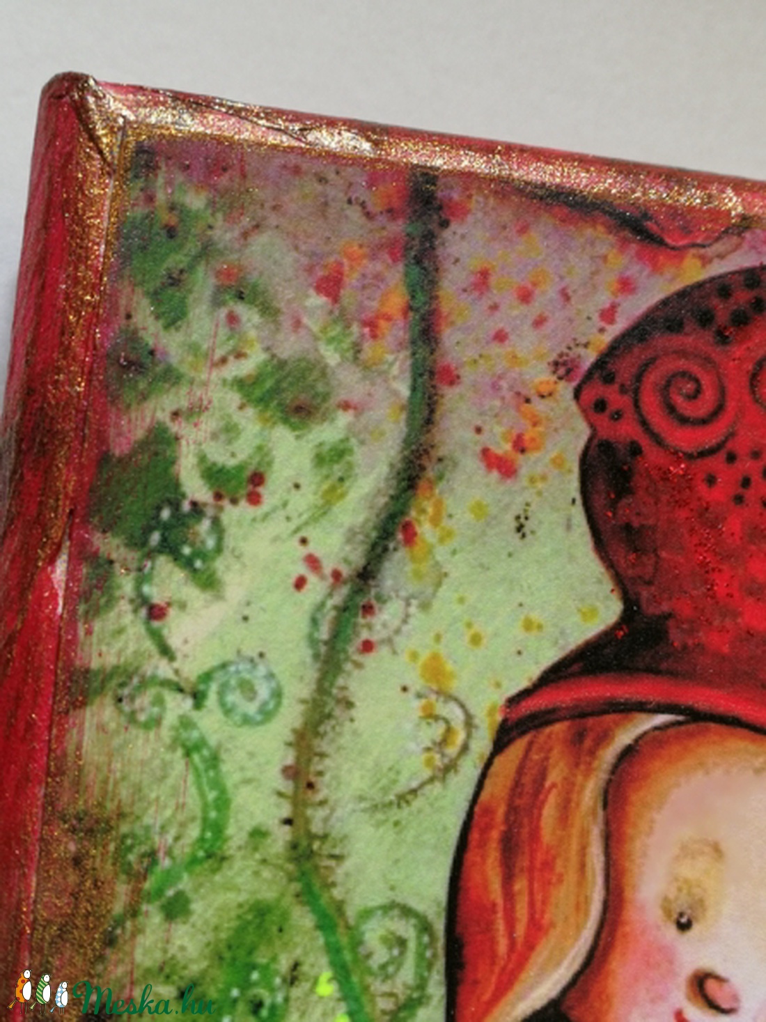 Piros a kedvencem Miniart -  - Meska.hu Piros a kedvencem Miniart -  - Meska.hu