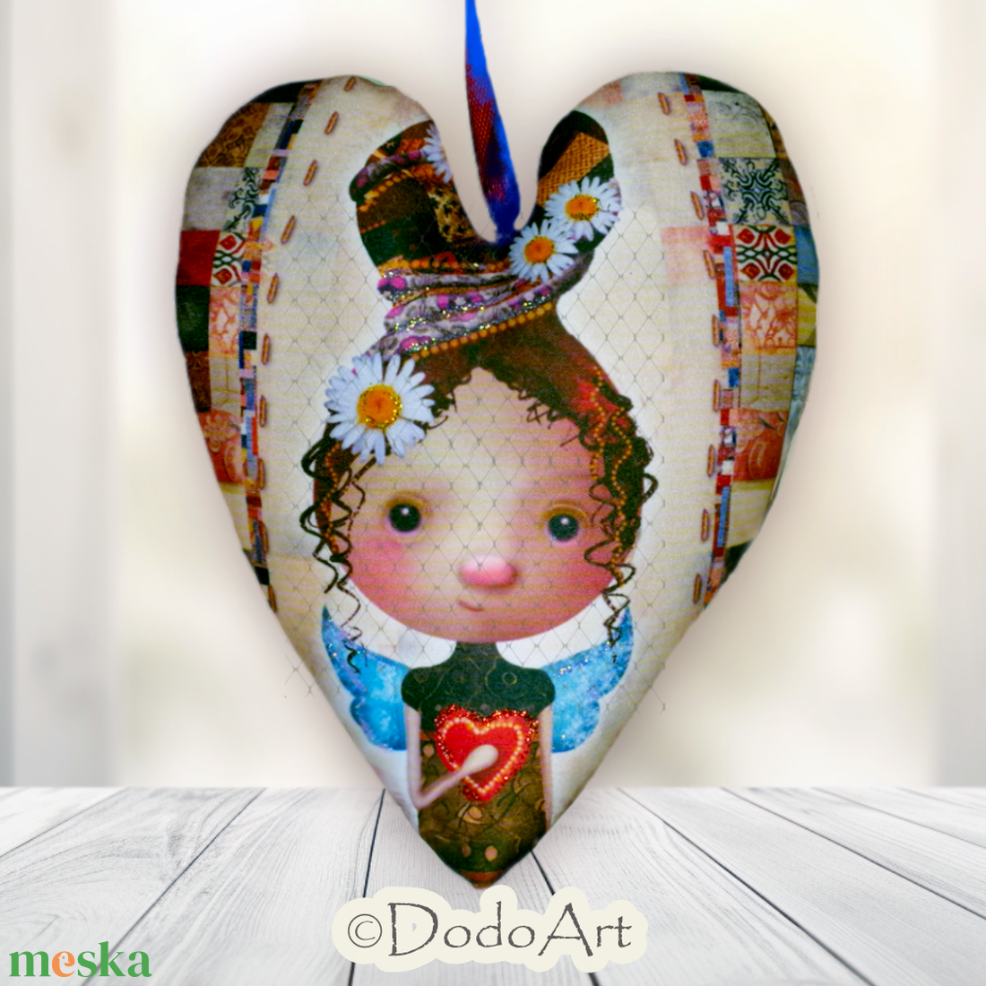 DIY ANGYALKÁS SZÍV / MARGARÉTA - diy (csináld magad) - egységcsomag - Meska.hu DIY ANGYALKÁS SZÍV / MARGARÉTA - diy (csináld magad) - egységcsomag - Meska.hu