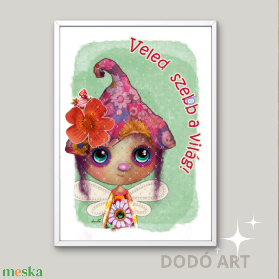 Tündéres Kép / Lina - otthon & életmód - babaszoba, gyerekszoba - babaszoba, gyerekszoba - Meska.hu