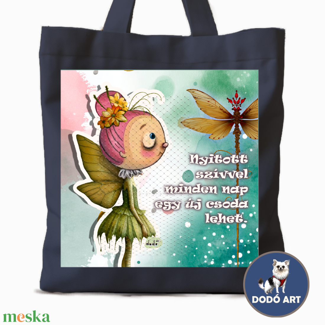Dodó Art Vászontáska / Nyitott vagyok... - táska & tok - bevásárlás & shopper táska - shopper, textiltáska, szatyor - Meska.hu Dodó Art Vászontáska / Nyitott vagyok... - táska & tok - bevásárlás & shopper táska - shopper, textiltáska, szatyor - Meska.hu