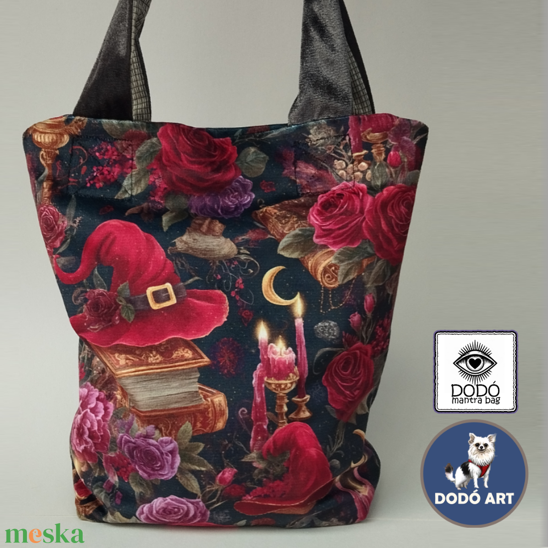 Boszis Bársonytáska / Magical Vibes - táska & tok - bevásárlás & shopper táska - shopper, textiltáska, szatyor - Meska.hu Boszis Bársonytáska / Magical Vibes - táska & tok - bevásárlás & shopper táska - shopper, textiltáska, szatyor - Meska.hu