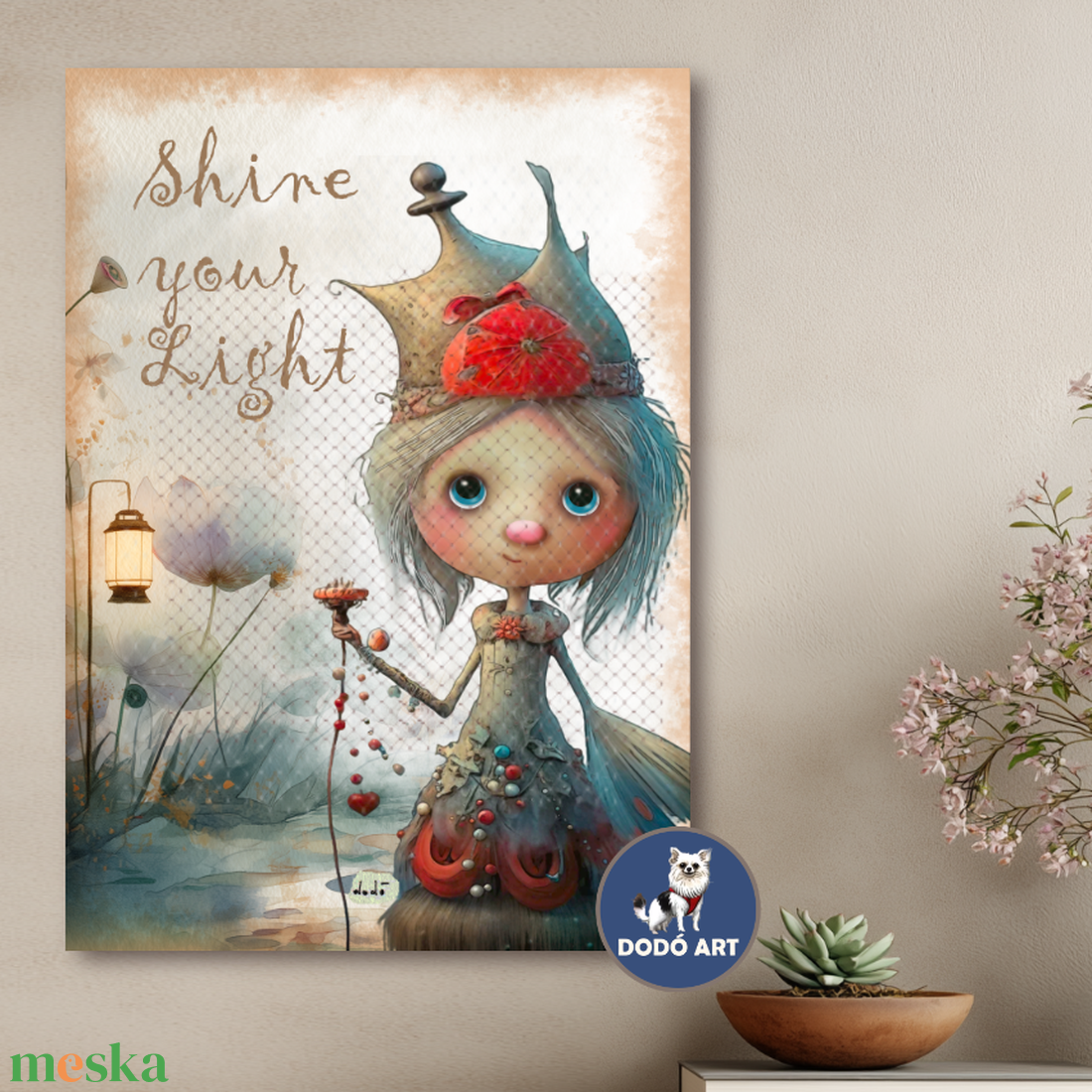 Tündéres Falikép / A lámpás - művészet - grafika & illusztráció - művészi nyomat - Meska.hu Tündéres Falikép / A lámpás - művészet - grafika & illusztráció - művészi nyomat - Meska.hu