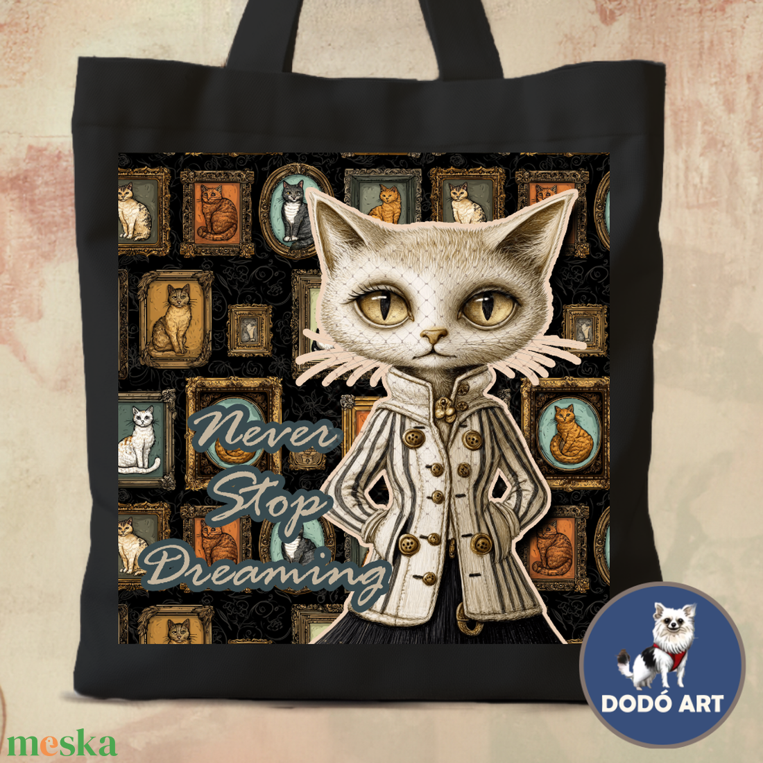 Macskás  Vászontáska / Mircus.. - táska & tok - bevásárlás & shopper táska - shopper, textiltáska, szatyor - Meska.hu Macskás  Vászontáska / Mircus.. - táska & tok - bevásárlás & shopper táska - shopper, textiltáska, szatyor - Meska.hu