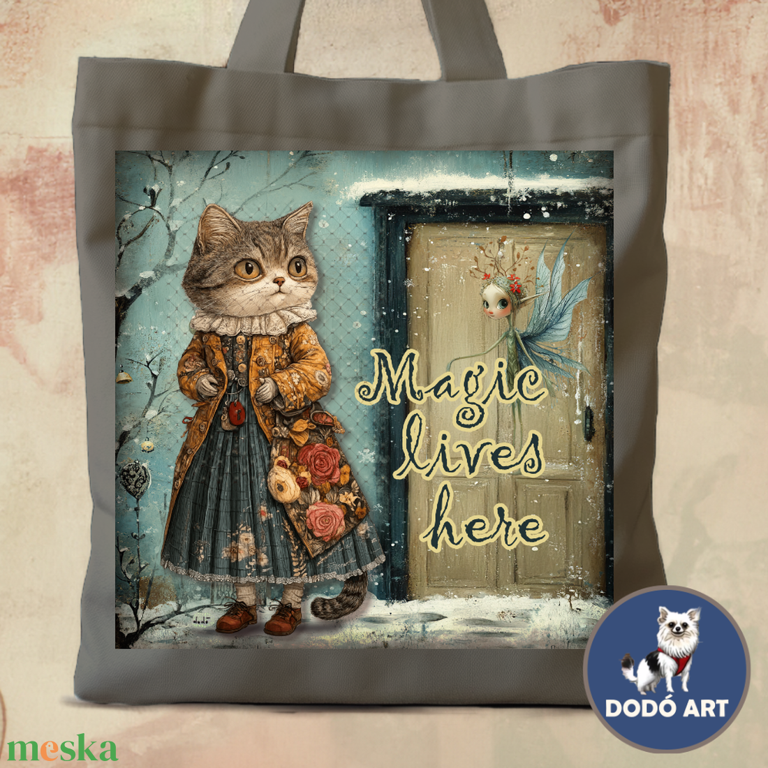 Cicás Vászontáska / Macskatündér - táska & tok - bevásárlás & shopper táska - shopper, textiltáska, szatyor - Meska.hu Cicás Vászontáska / Macskatündér - táska & tok - bevásárlás & shopper táska - shopper, textiltáska, szatyor - Meska.hu