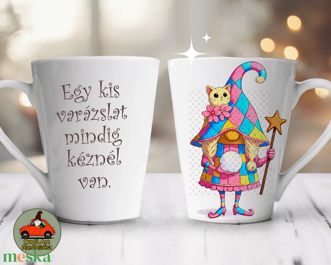 Boszis Latte Bögre / LUMI - otthon & életmód - konyhafelszerelés, tálalás - tálalás - bögre & csésze - Meska.hu