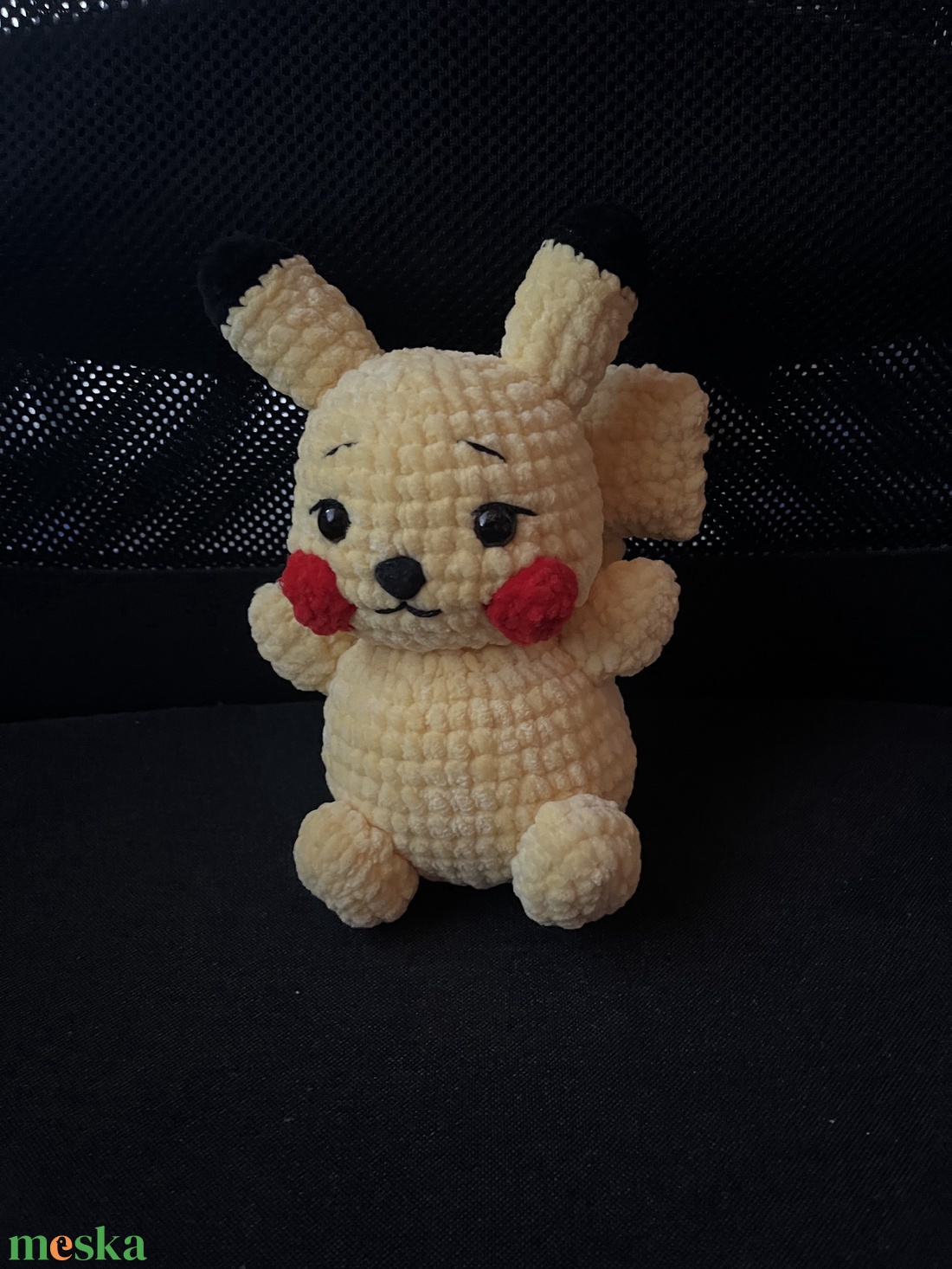 Horgolt Pikachu - játék & sport - plüssállat & játékfigura - plüss mesefigurák - Meska.hu Horgolt Pikachu - játék & sport - plüssállat & játékfigura - plüss mesefigurák - Meska.hu