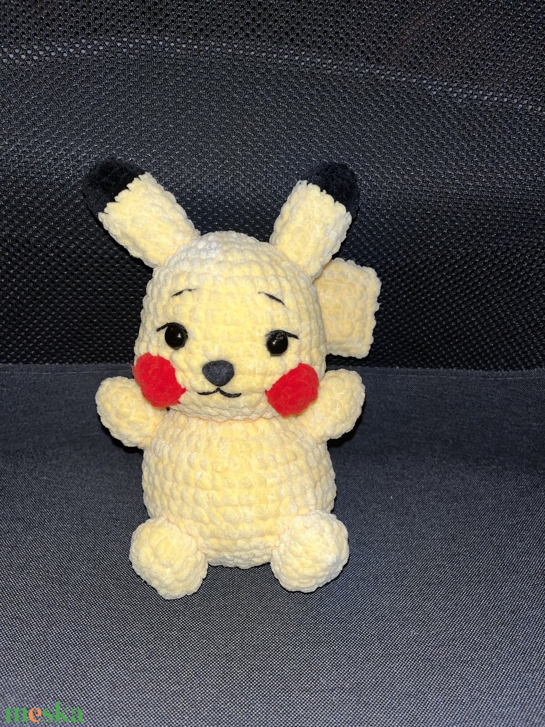 Horgolt Pikachu - játék & sport - plüssállat & játékfigura - plüss mesefigurák - Meska.hu Horgolt Pikachu - játék & sport - plüssállat & játékfigura - plüss mesefigurák - Meska.hu