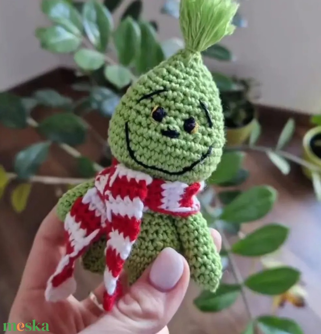 Grincs figura - karácsony - karácsonyi lakásdekoráció - karácsonyi manók, figurák - Meska.hu