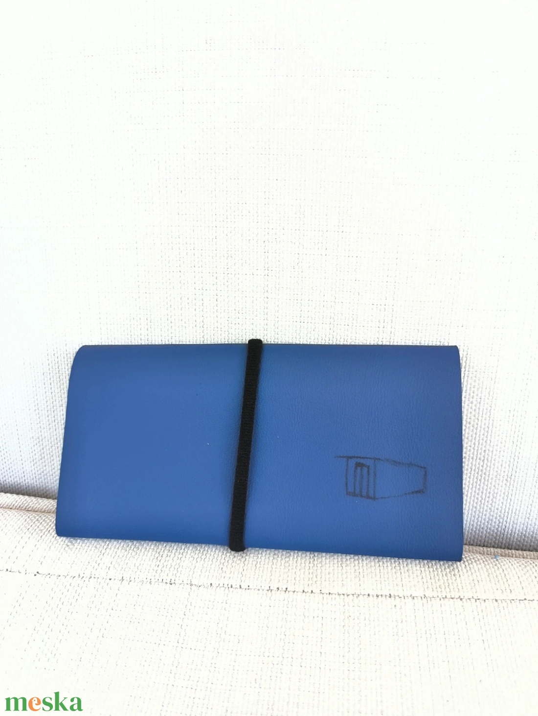 DOHIGARÁZS Dohánytartó / Dohánytárca - Bőr - Kézzel készített - Bordó - táska & tok - pénztárca & más tok - dohánytasak & szütyő - Meska.hu