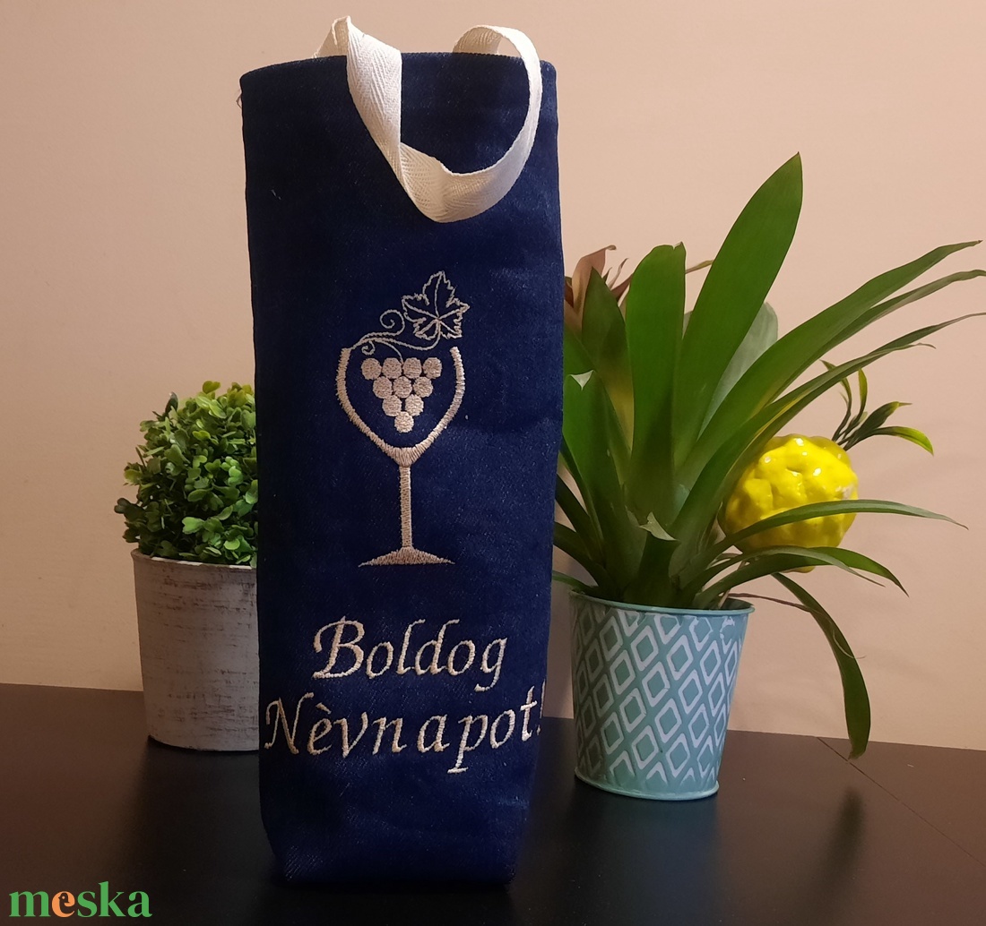 Farmer italtartó ajándék zacskó - táska & tok - uzsonna- & ebéd tartó - italtartó és evőeszköz tartó - Meska.hu
