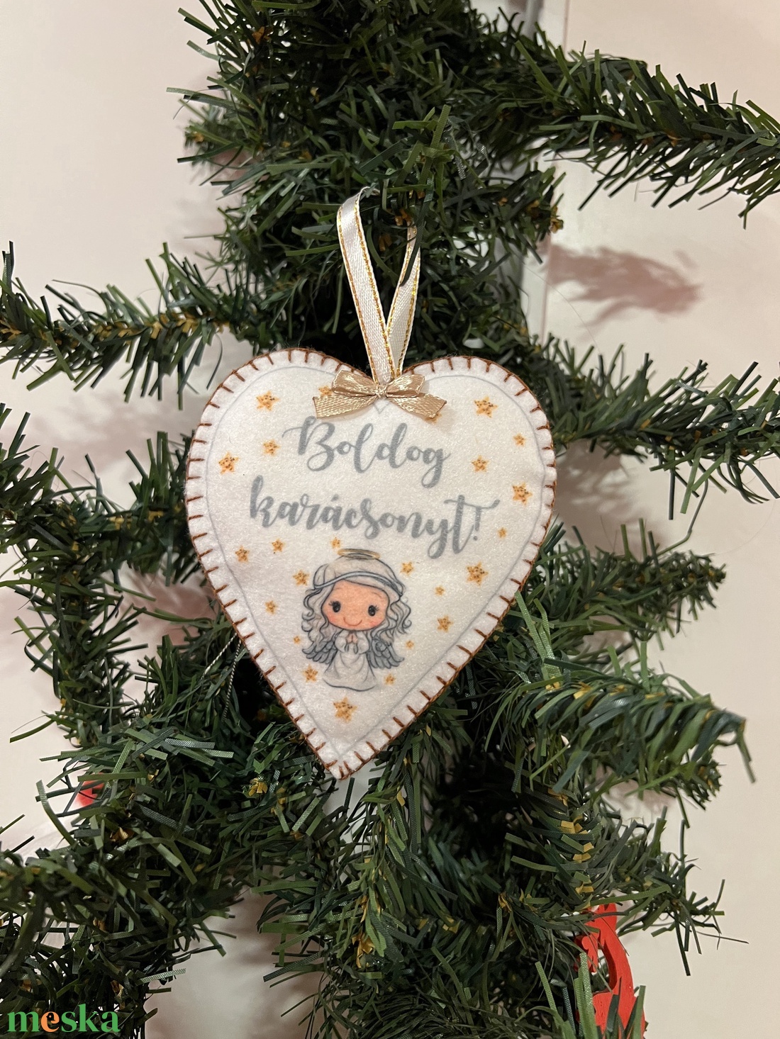 Angyalkás karácsonyi filc díszek - karácsony - karácsonyi lakásdekoráció - karácsonyfadíszek - Meska.hu Angyalkás karácsonyi filc díszek - karácsony - karácsonyi lakásdekoráció - karácsonyfadíszek - Meska.hu