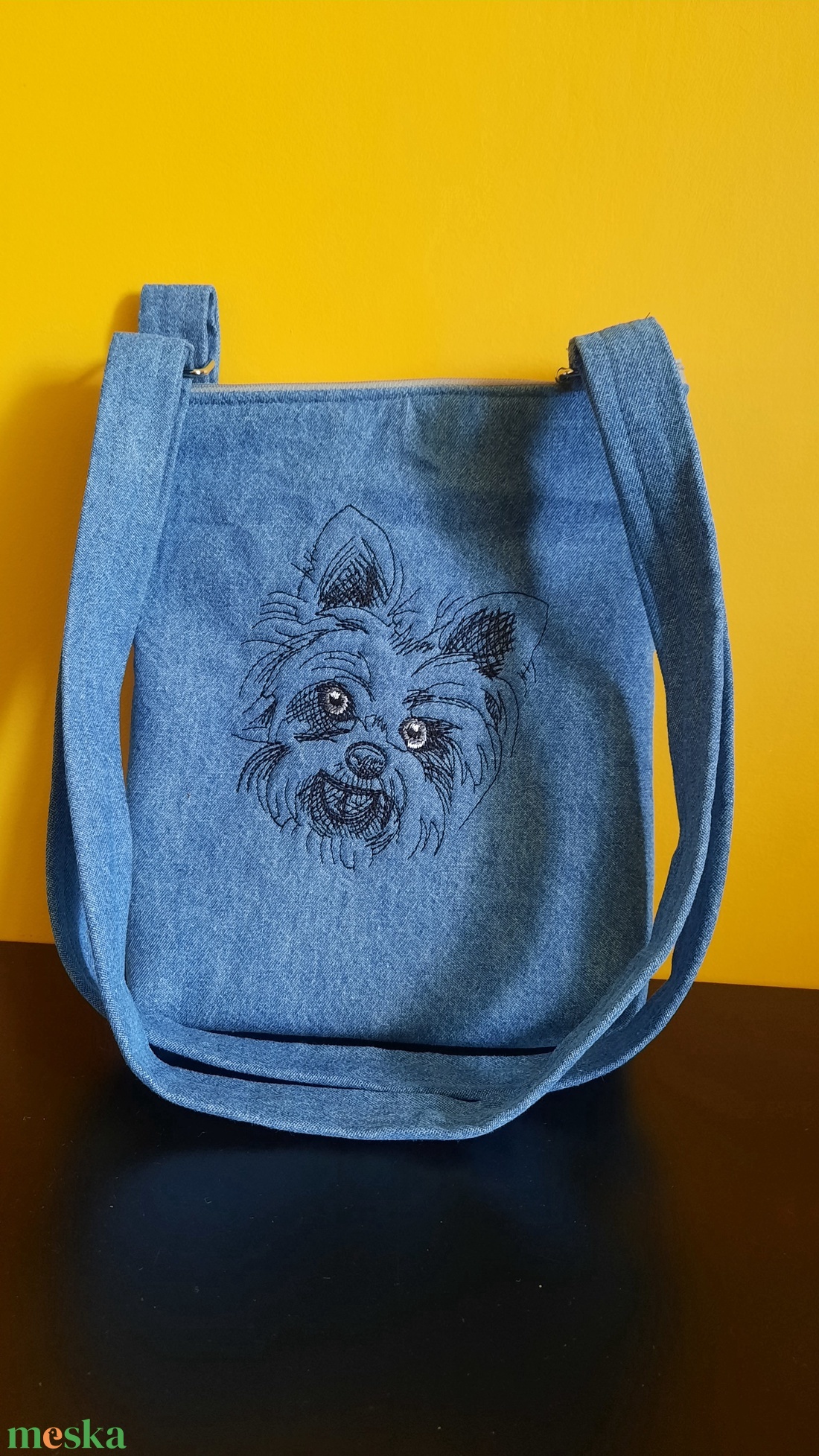 Hímzett Yorkies válltáska - táska & tok - kézitáska & válltáska - válltáska - Meska.hu Hímzett Yorkies válltáska - táska & tok - kézitáska & válltáska - válltáska - Meska.hu