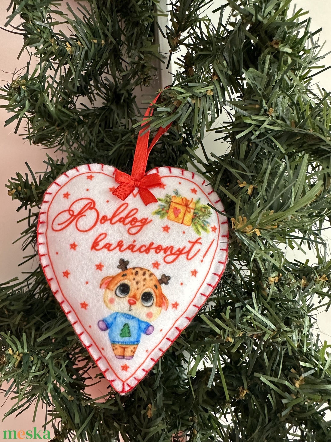 Cuki szarvasos karácsonyi filc díszek - karácsony - karácsonyi lakásdekoráció - karácsonyfadíszek - Meska.hu Cuki szarvasos karácsonyi filc díszek - karácsony - karácsonyi lakásdekoráció - karácsonyfadíszek - Meska.hu
