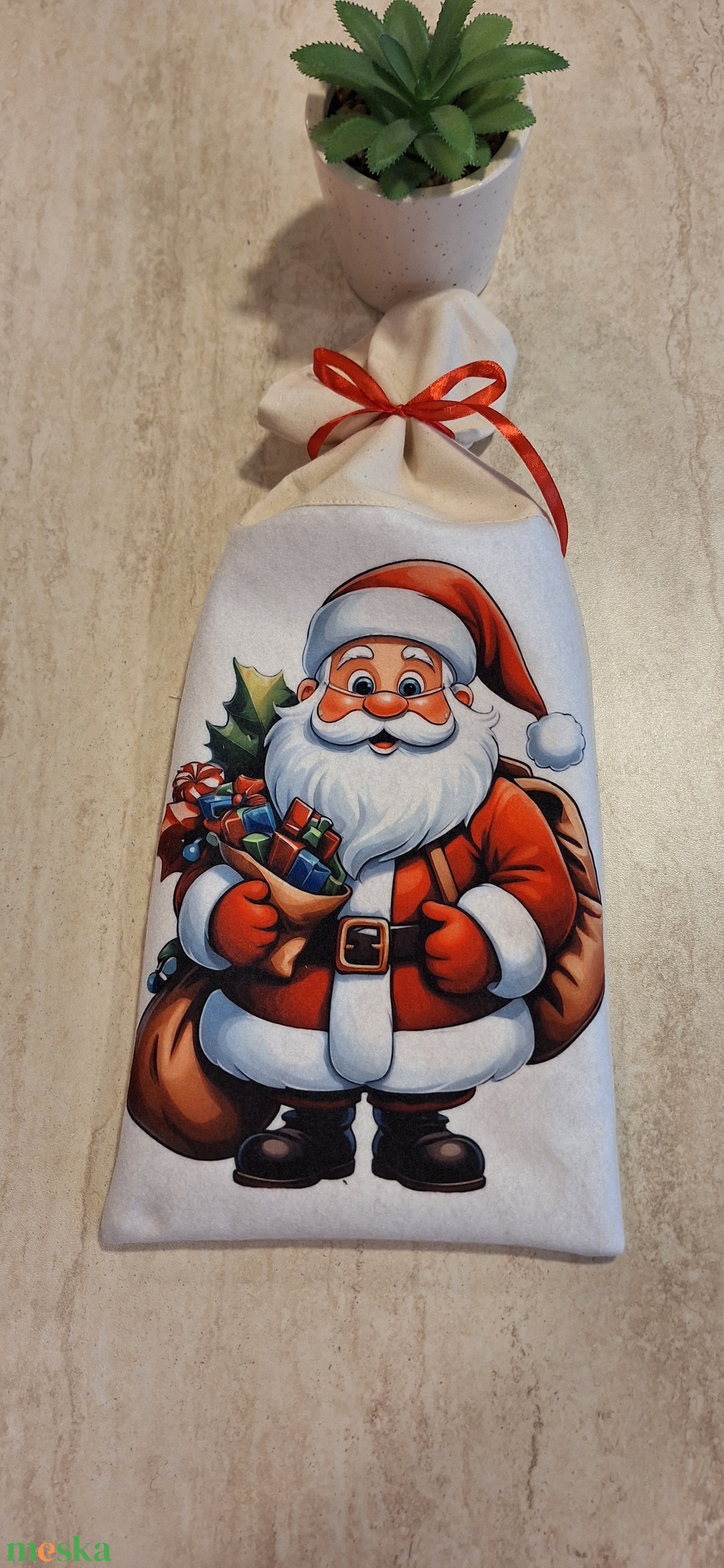  Mikulás zsák - karácsony - mikulás - mikulás zsák - Meska.hu