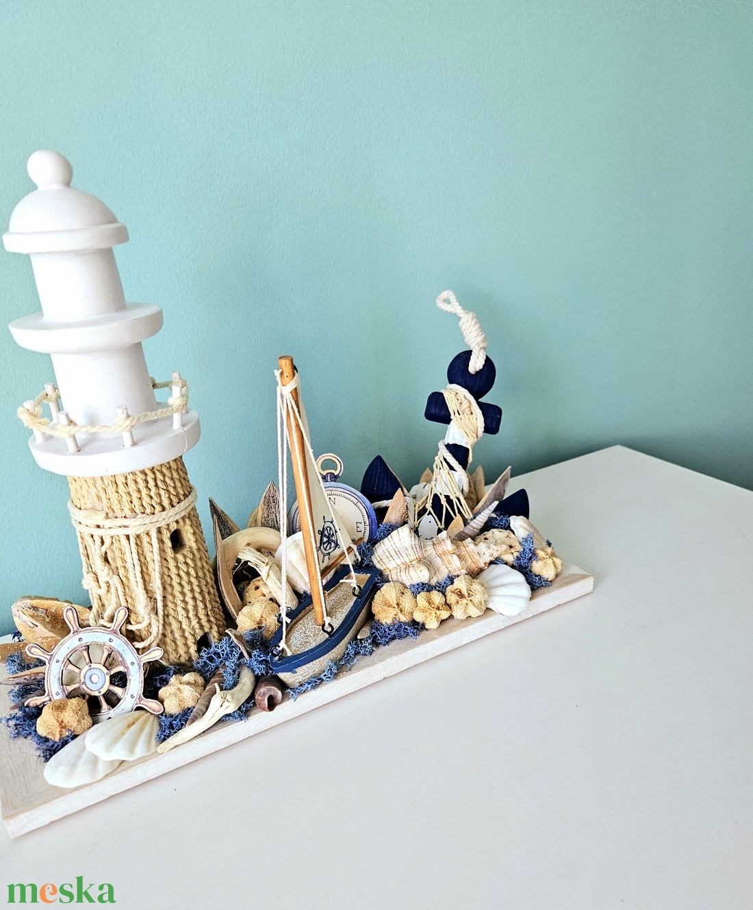 Apályos sziklazátony fa asztaldísz ����� - otthon & életmód - dekoráció - asztal és polc dekoráció - asztaldísz - Meska.hu