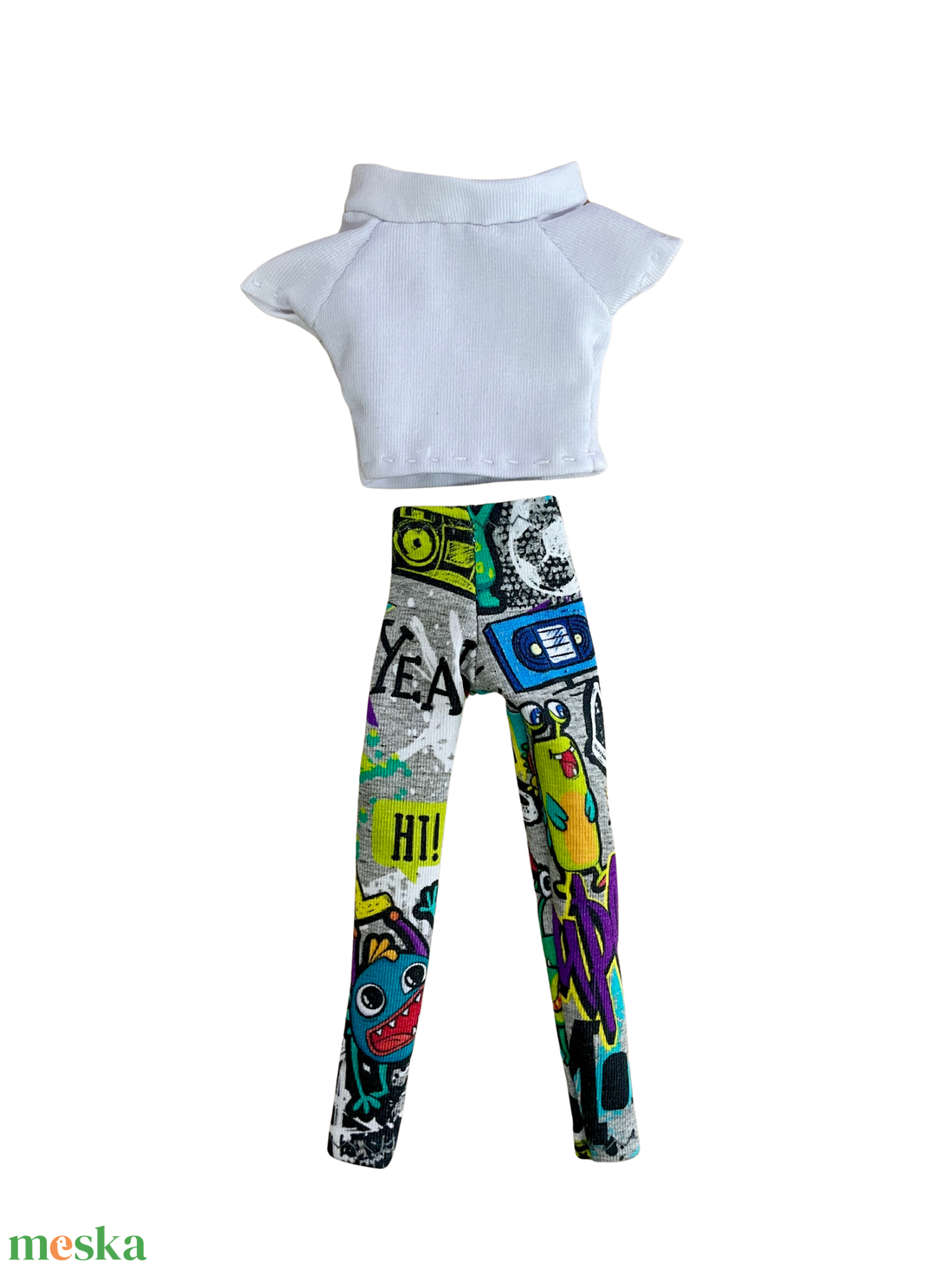 Barbie ruha csomag, Póló és nadrág - játék & sport - baba & babaház - barbie ruhák - Meska.hu