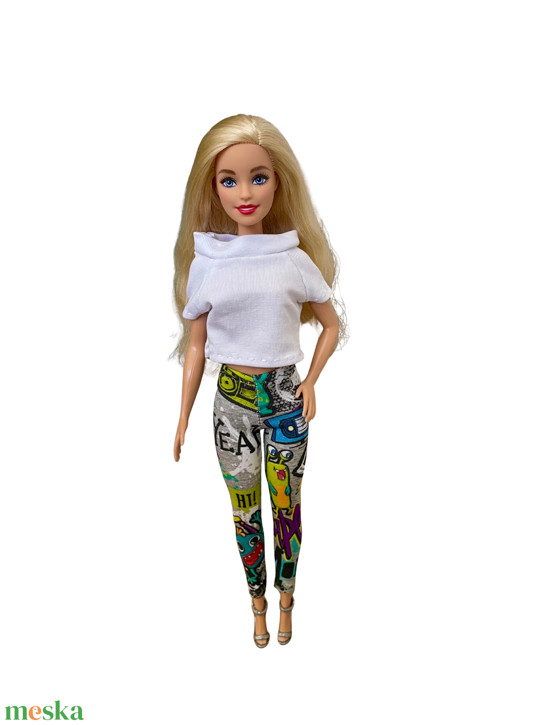 Barbie ruha csomag, Póló és nadrág - játék & sport - baba & babaház - barbie ruhák - Meska.hu