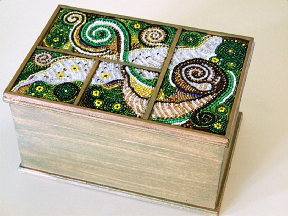 Csigás doboz - nagy -  - Meska.hu