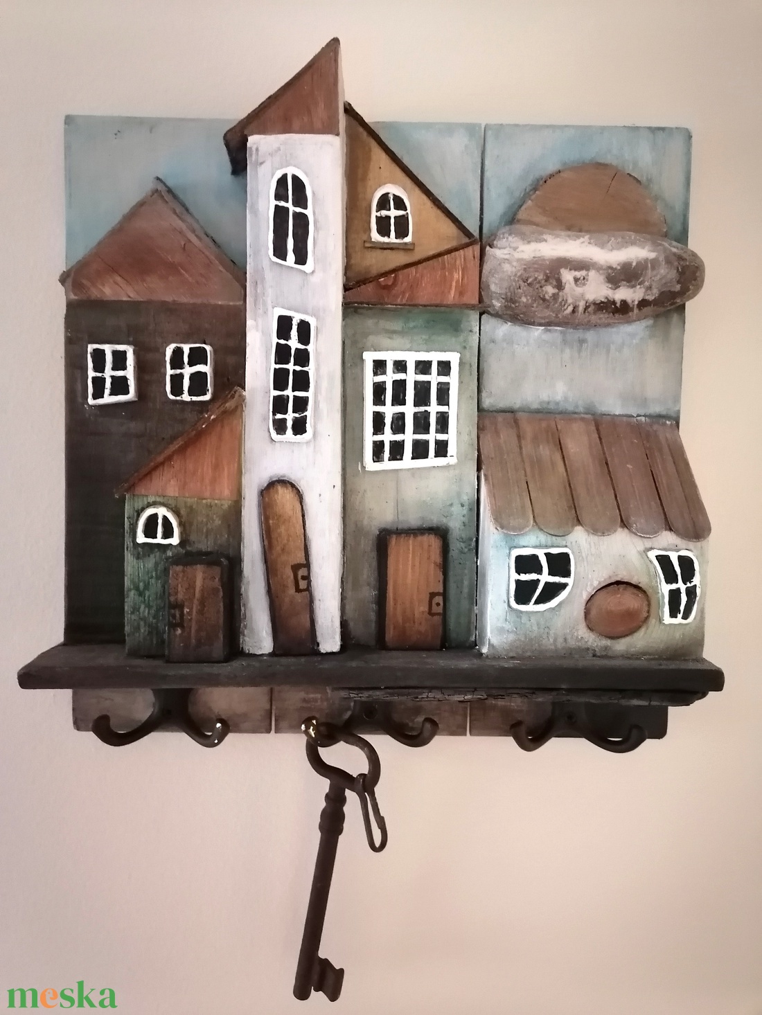 Uszadékfából készült fogas - otthon & életmód - dekoráció - fali és függő dekoráció - falra akasztható dekor - Meska.hu