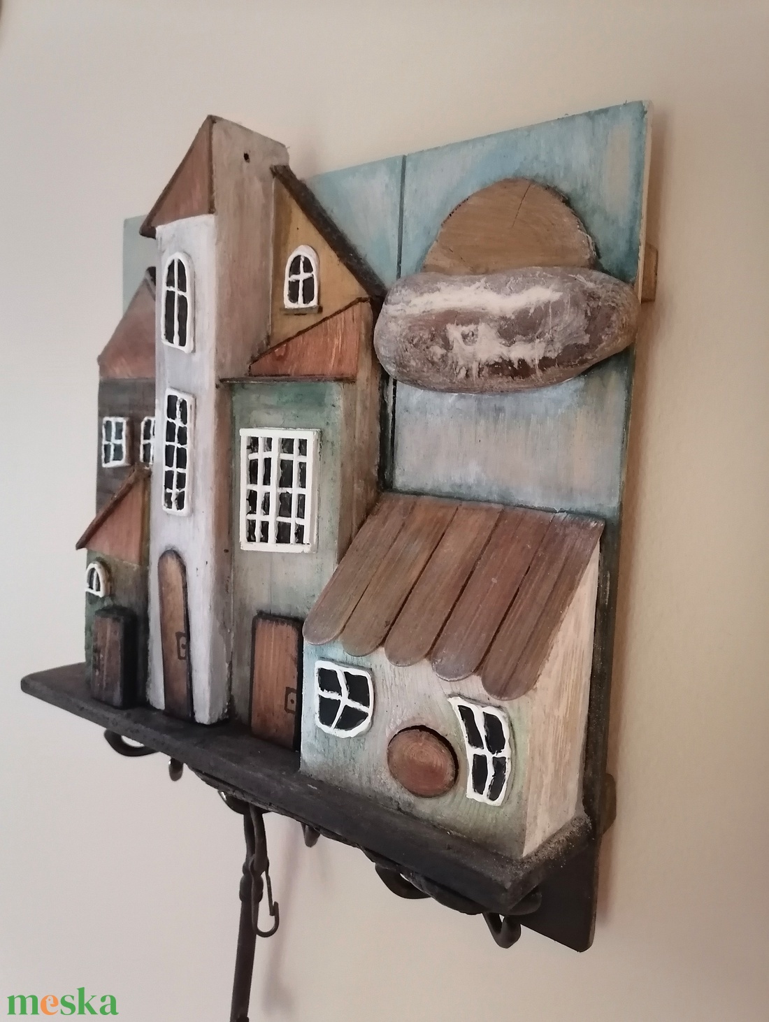 Uszadékfából készült fogas - otthon & életmód - dekoráció - fali és függő dekoráció - falra akasztható dekor - Meska.hu