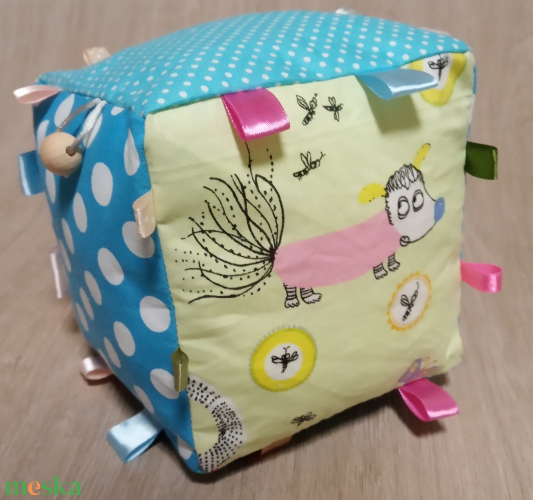 Babakocka 15x15 cm - játék & sport - 3 éves kor alattiaknak - babakocka - Meska.hu