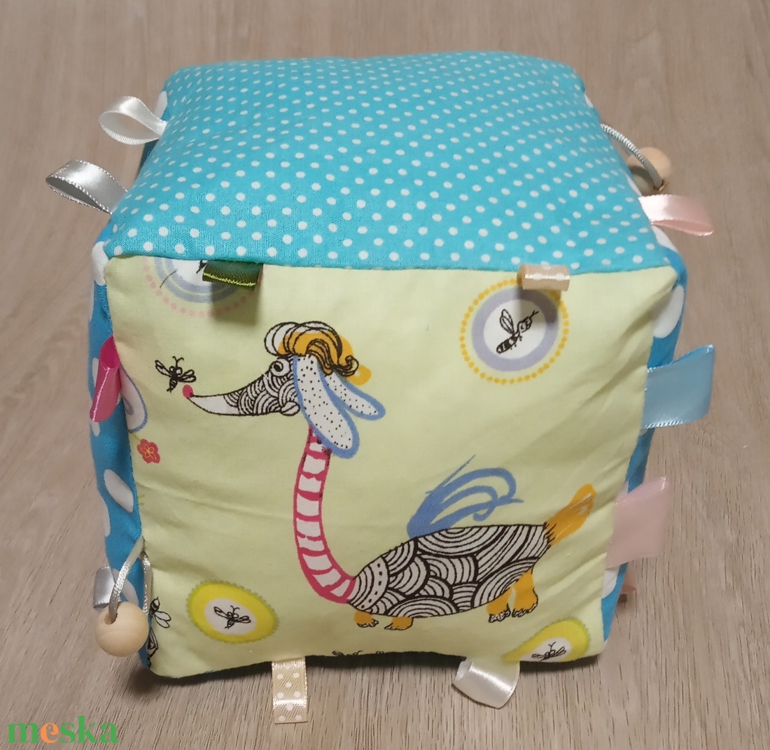 Babakocka 15x15 cm - játék & sport - 3 éves kor alattiaknak - babakocka - Meska.hu