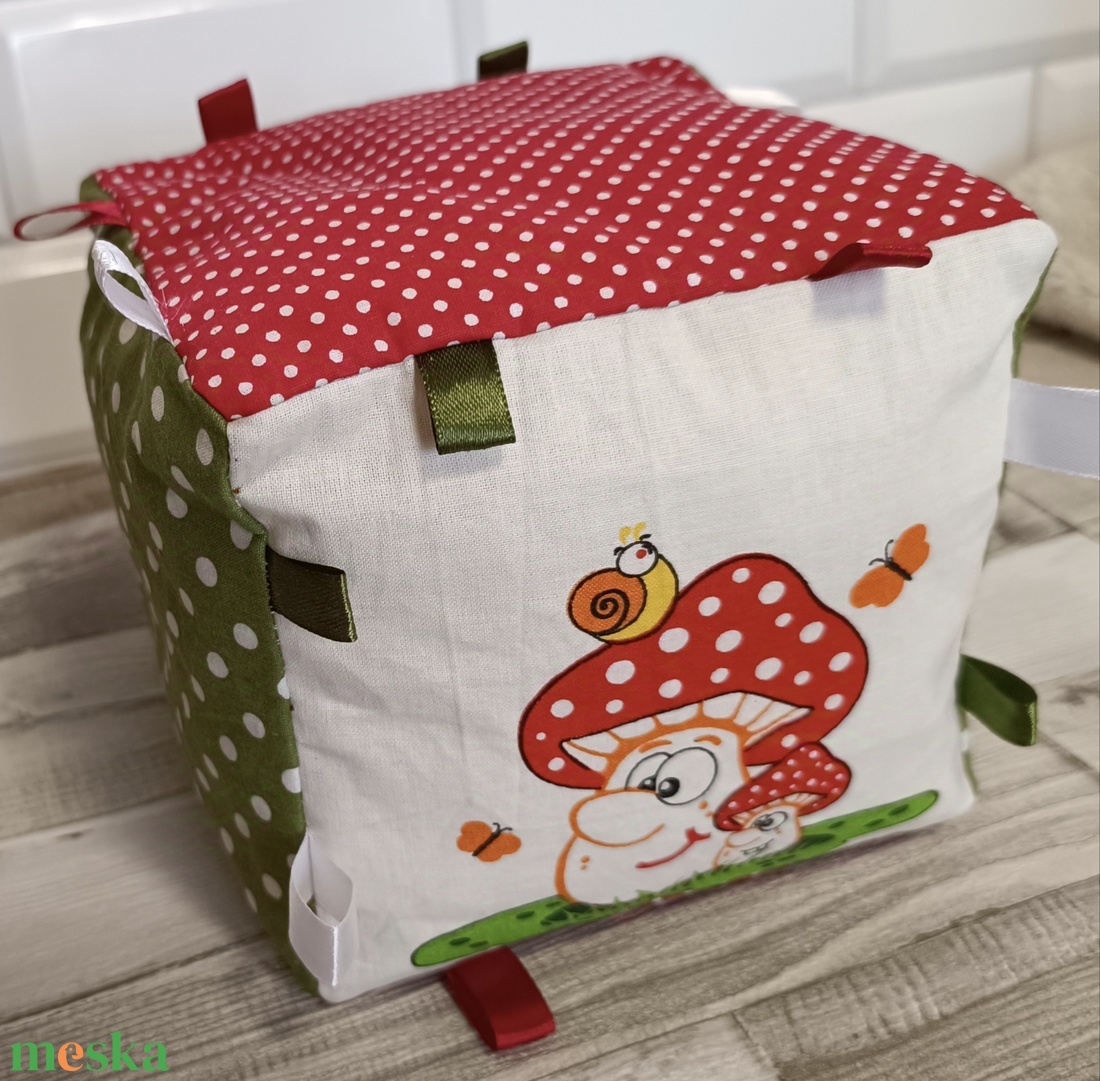Babakocka 15x15 cm - játék & sport - 3 éves kor alattiaknak - babakocka - Meska.hu