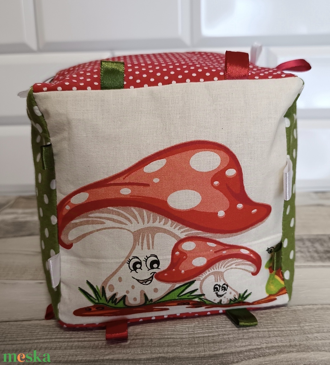 Babakocka 15x15 cm - játék & sport - 3 éves kor alattiaknak - babakocka - Meska.hu