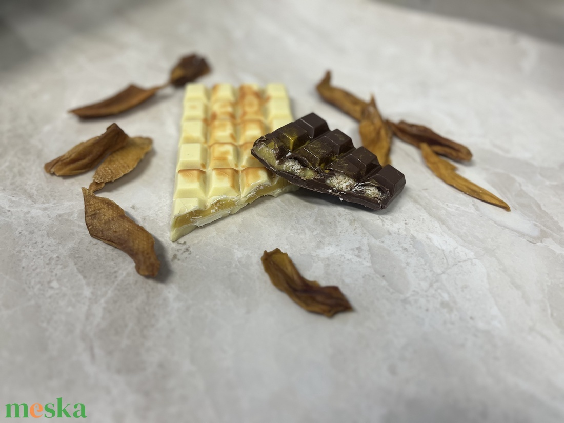 Mangós-kókuszos táblacsoki - élelmiszer - édesség - Meska.hu