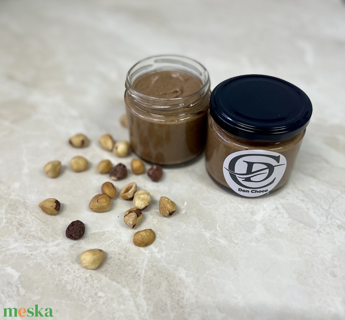 Tejcsokoládés mogyoró krém - élelmiszer - édesség - kézműves csokoládé - Meska.hu