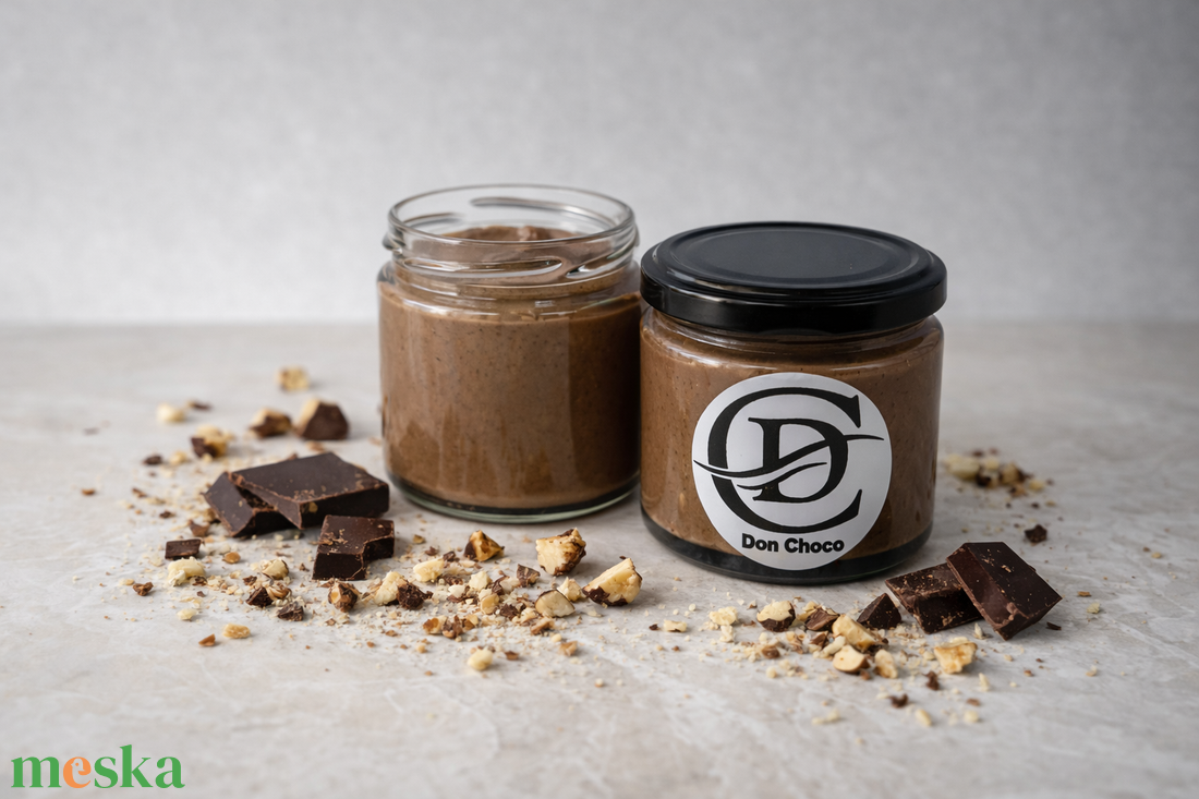 Tejcsokoládés mogyoró krém - élelmiszer - édesség - kézműves csokoládé - Meska.hu