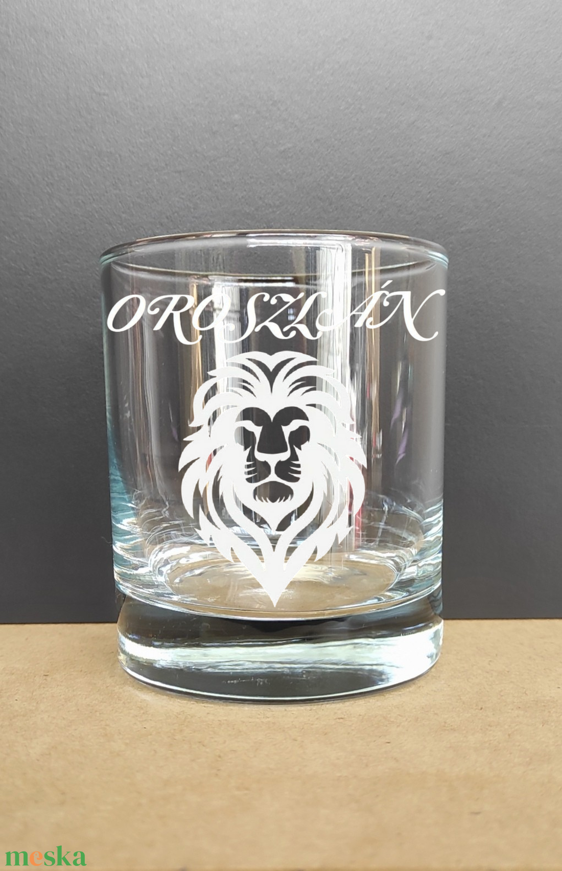 OROSZLÁN Gravírozott horoszkópos pohár, 290 ml whiskys/vizes - otthon & életmód - konyhafelszerelés, tálalás - tálalás - pohár - Meska.hu OROSZLÁN Gravírozott horoszkópos pohár, 290 ml whiskys/vizes - otthon & életmód - konyhafelszerelés, tálalás - tálalás - pohár - Meska.hu