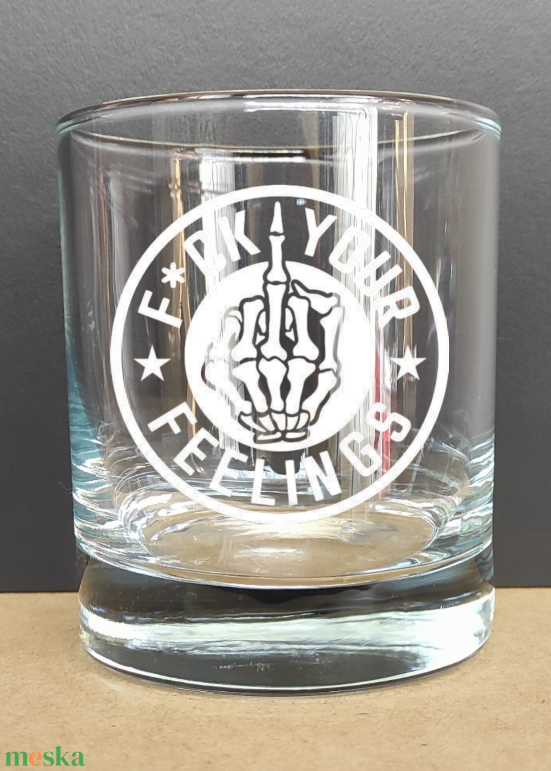 Gravírozott pohár FEELINGS, 290 ml whiskys/vizes - otthon & életmód - konyhafelszerelés, tálalás - tálalás - pohár - Meska.hu Gravírozott pohár FEELINGS, 290 ml whiskys/vizes - otthon & életmód - konyhafelszerelés, tálalás - tálalás - pohár - Meska.hu